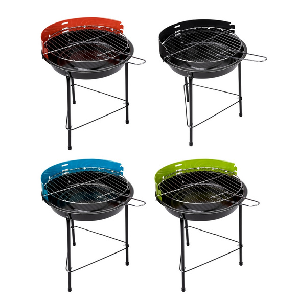 Holzkohlegrill BBQ farblich sortiert alpina