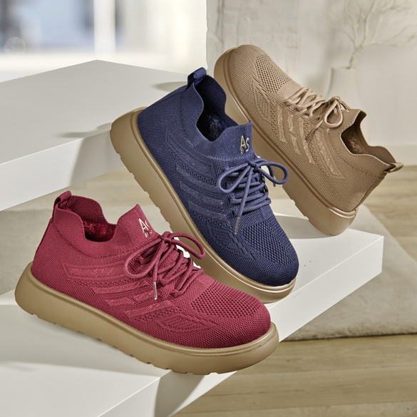 Sneaker Barbara bordeaux Amelie di Santi