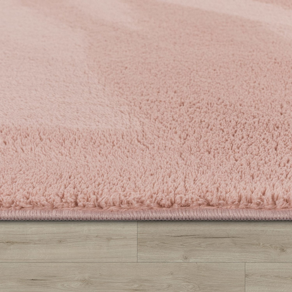 Kurzflor-Teppich CADIZ 630 Rosa Rechteckig Paco Home