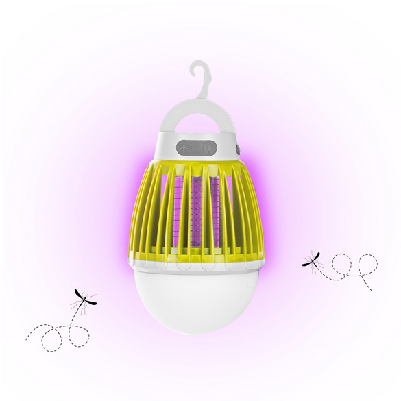 Insektenfalle 3-in-1 mit UV-Licht Genius
