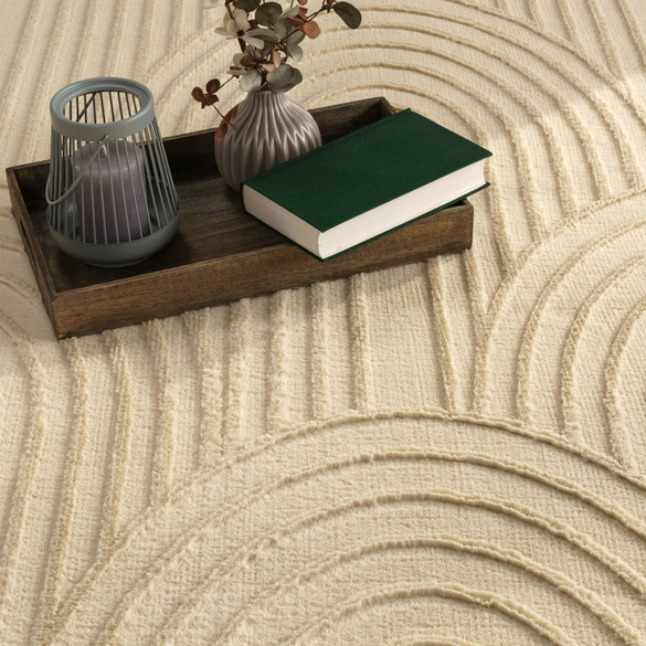 Teppich LELYSTAD 524 Beige Rechteckig Paco Home