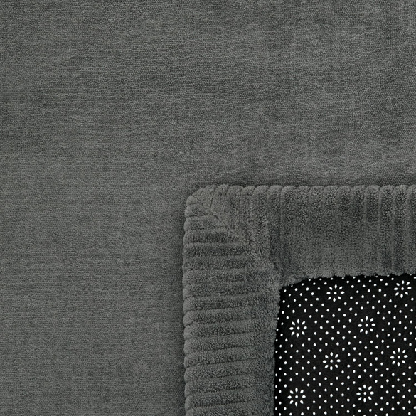 Kurzflor-Teppich TATAMI 475 Anthrazit Rechteckig Paco Home