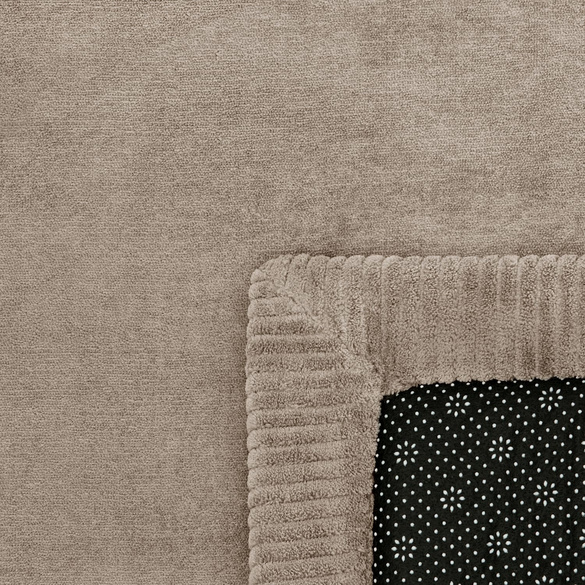 Kurzflor-Teppich TATAMI 475 Beige Rund Paco Home