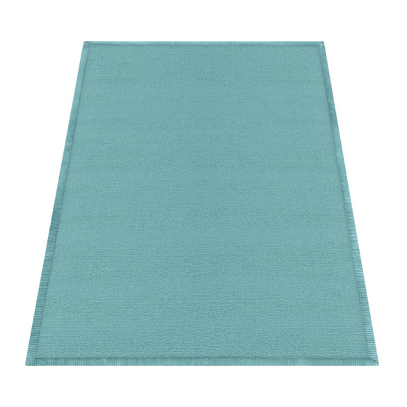 Kurzflor-Teppich TATAMI 475 Blau Rechteckig Paco Home