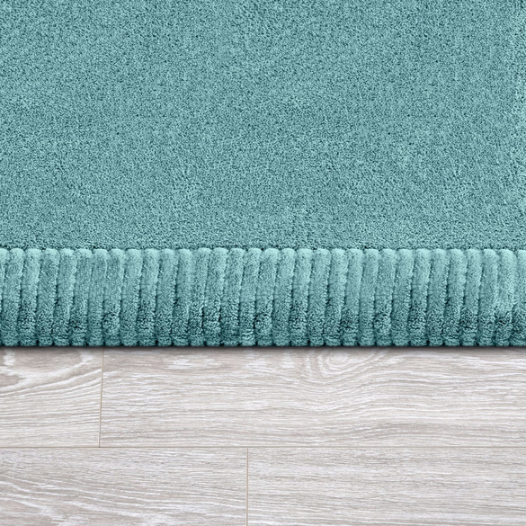 Kurzflor-Teppich TATAMI 475 Blau Rechteckig Paco Home
