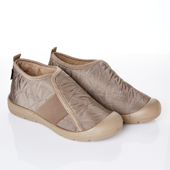 Hausschuh "Talia" taupe