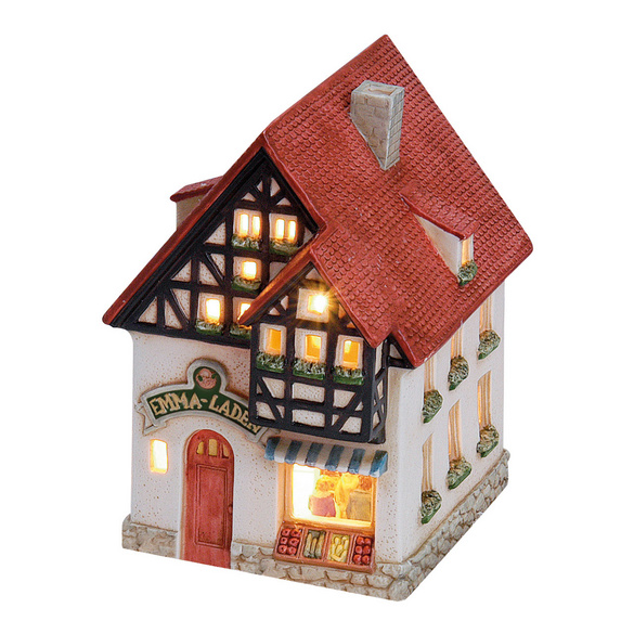 Porzellan-Windlicht "Emma Laden"
