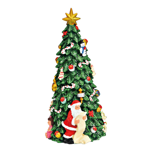 Weihnachtsbaum-Spieluhr aus Poly