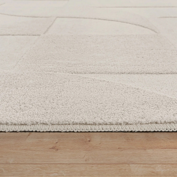 Paco Home Teppich TOKIO 472 Creme Rund