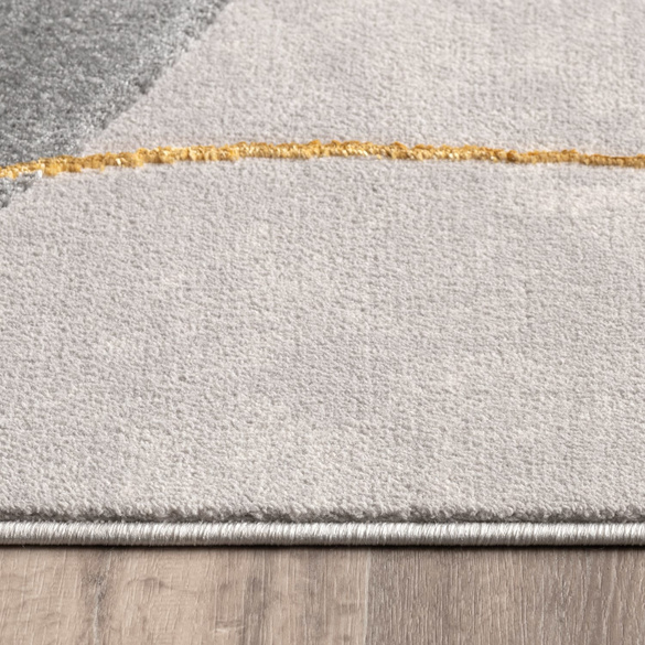 Kurzflor Teppich Tuana 217 Grau Paco Home