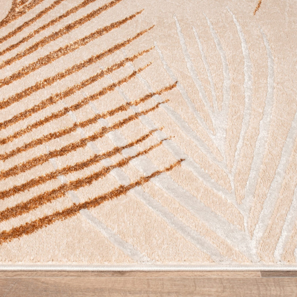Kurzflor Teppich Tuana 218 Beige Paco Home