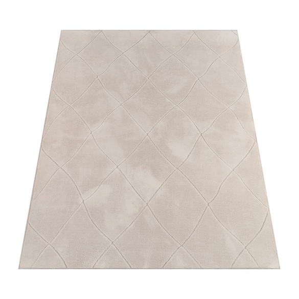 Kurzflor Teppich Utrecht 641 Creme Paco Home