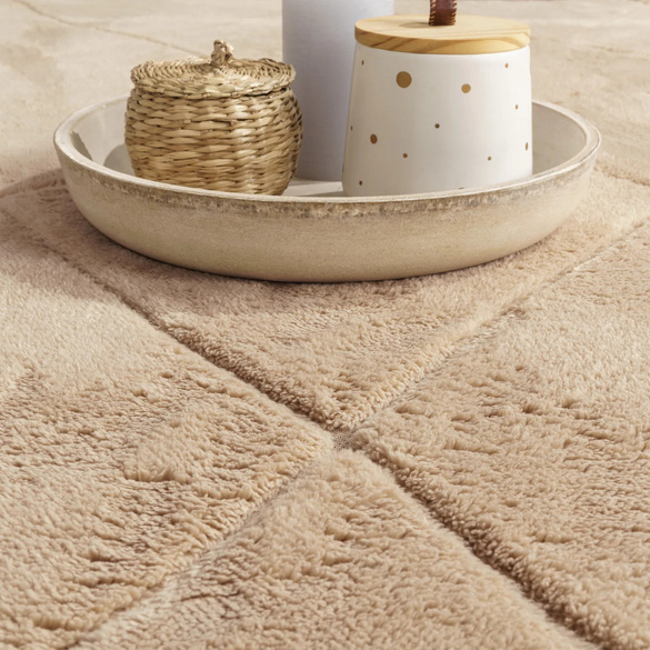 Kurzflor Teppich Utrecht 641 Beige Paco Home