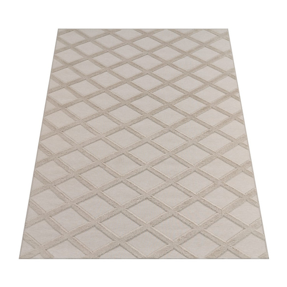 Kurzflor Teppich Utrecht 642 Creme Paco Home