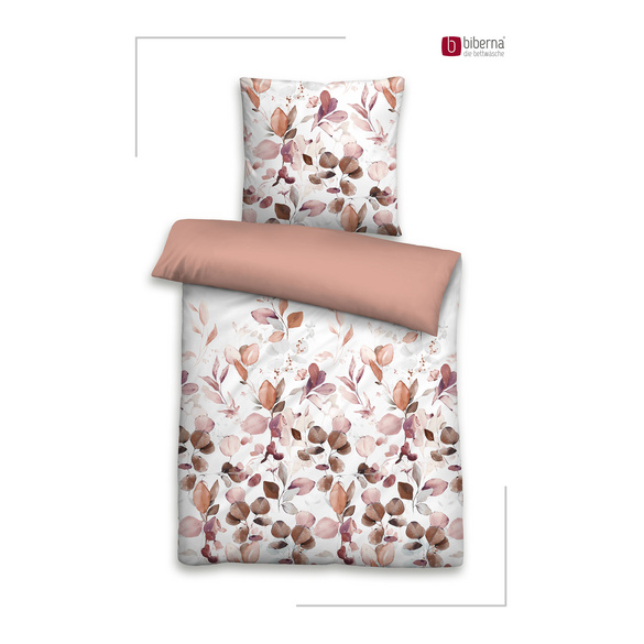 Tencel-Bettwäsche "Floral" kardinal biberna