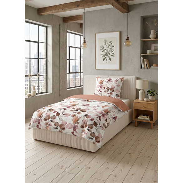 Tencel-Bettwäsche "Floral" kardinal biberna