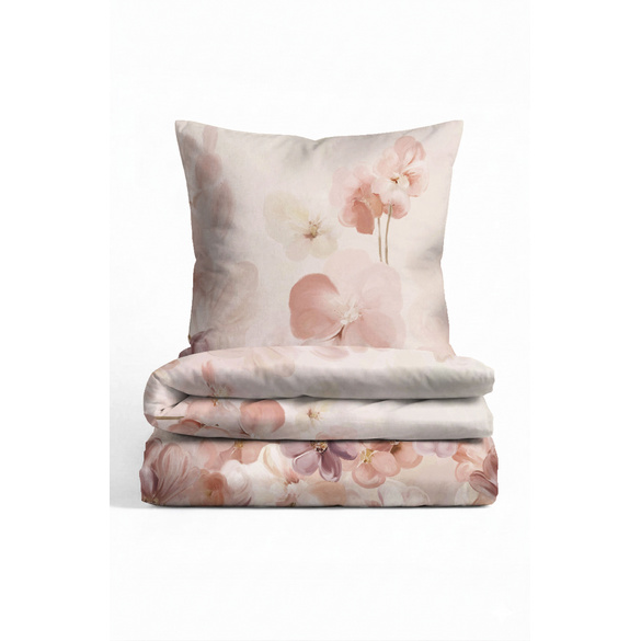 Tencel-Bettwäsche "Blume" rose biberna