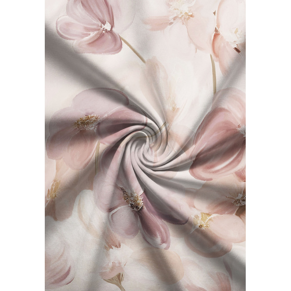 Tencel-Bettwäsche "Blume" rose biberna