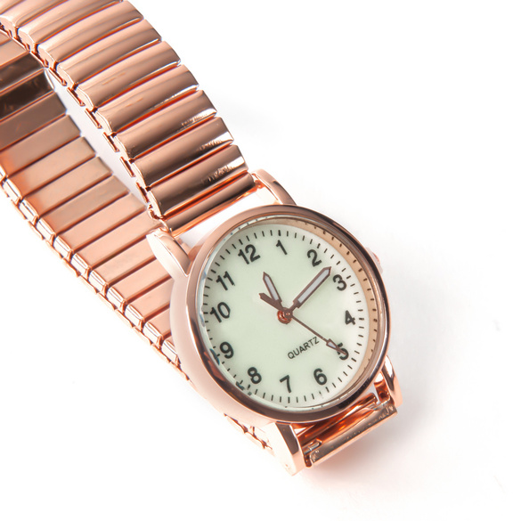 Armbanduhr roségold klein, Ø 2,8 cm