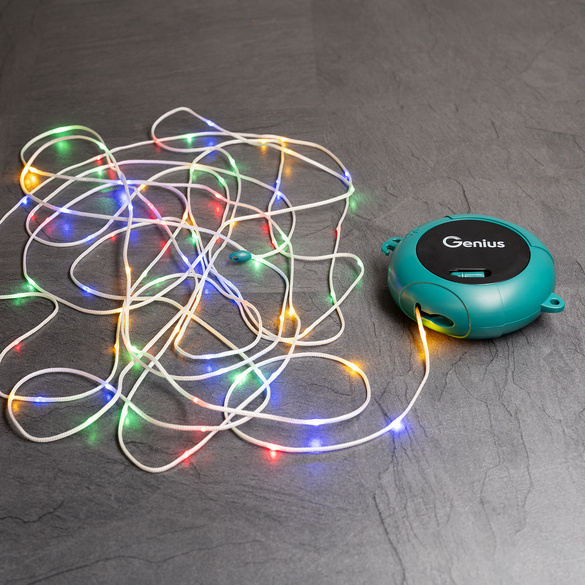LED-Lichterkette ein- & ausziehbar Genius