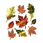 Soft-Fensterbilder "Herbstlaub"