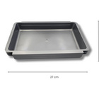 Panierschalen Set 3-tlg. silber