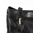 Handtasche mit Flechtung schwarz