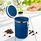 Kaffeedose blau