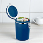 Kaffeedose blau
