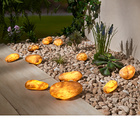 Solar Steine für Garten, leuchtend
