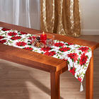 Tischläufer "Weihnachtssterne", 33 x 150 cm