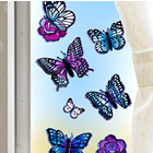 Sticker "Schmetterlinge", 8er-Set