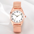 Armbanduhr roségold groß, Ø 3,5 cm