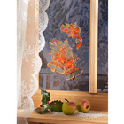 Fensterbild "Weihnachtsglocken"