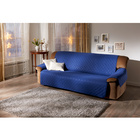 Sofaüberwurf 3-Sitzer blau