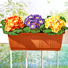 Kunstblumen Balkon "Frühling", 3er-Set