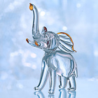 Dekofigur Glas Elefant
