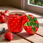 Marmeladentopf "Erdbeere" Basilico