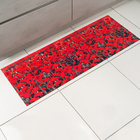 Küchenteppich "Mohnblumen" 52 x 190 cm