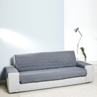 Sofaüberwurf 3-Sitzer grau, 279 x 179 cm