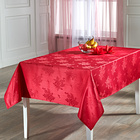 Tischdecke "Rosen" rot, 130 x 220 cm