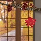 LED-Herbstblatt rot
