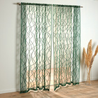 Vorhang  "Welle", grün, 140x230 cm