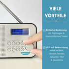 Tragbares Digital-Radio DAB Bergström