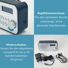 Tragbares Digital-Radio DAB Bergström