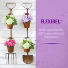 Rustikale Pflanzgefäße "Schaufel + Forke" 2er-Set Gainsborough