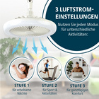 Deckenlampe mit Ventilator Bergström