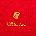 Handtuch "Steinbock" rot
