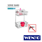 WENKO Vacuum-Loc® Wandregal 2 Etagen Bari, Befestigen ohne bohren