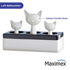 Maximex Luftbefeuchter Katzenfamilie, 22 x 15,5 x 8,5 cm